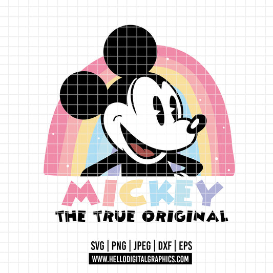 COD2587 - Mickey the true original svg,  Mickey sketch svg, Mickey outline Svg, Disney svg, Magical svg, Mickey face svg