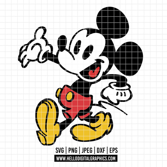 COD2591 - Mickey the true original svg,  Mickey sketch svg, Mickey outline Svg, Disney svg, Magical svg, Mickey face svg