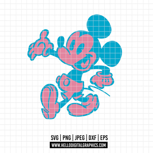 COD2611 - Mickey the true original svg,  Mickey sketch svg, Mickey outline Svg, Disney svg, Magical svg, Mickey face svg