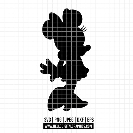 COD2640 - Minnie mouse bow svg, Minnie svg, Spring svg, Disney svg, disneyland t shirt svg, Disney svg, Silhouette, Cricut