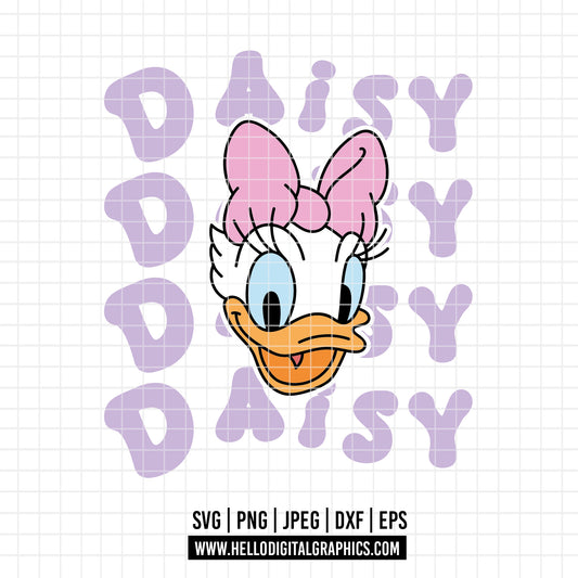 COD2831 - Daisy svg, Disney svg, mickey svg, minnie svg, Silhouette, Cricut