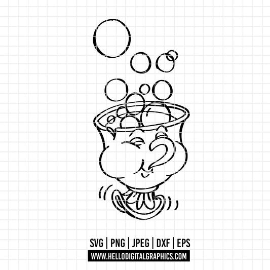 COD2833 - Beauty and the beast svg, bella svg, beast svg, outline svg, cricut, silhouette,Disney svg, Princess Belle
