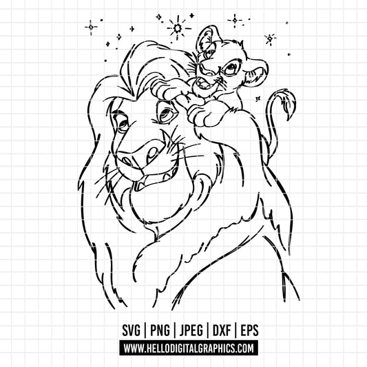 COD2835 - Lion King Svg, Remember who you are svg, Hakuna Matata svg, It means no worries svg, Disney svg