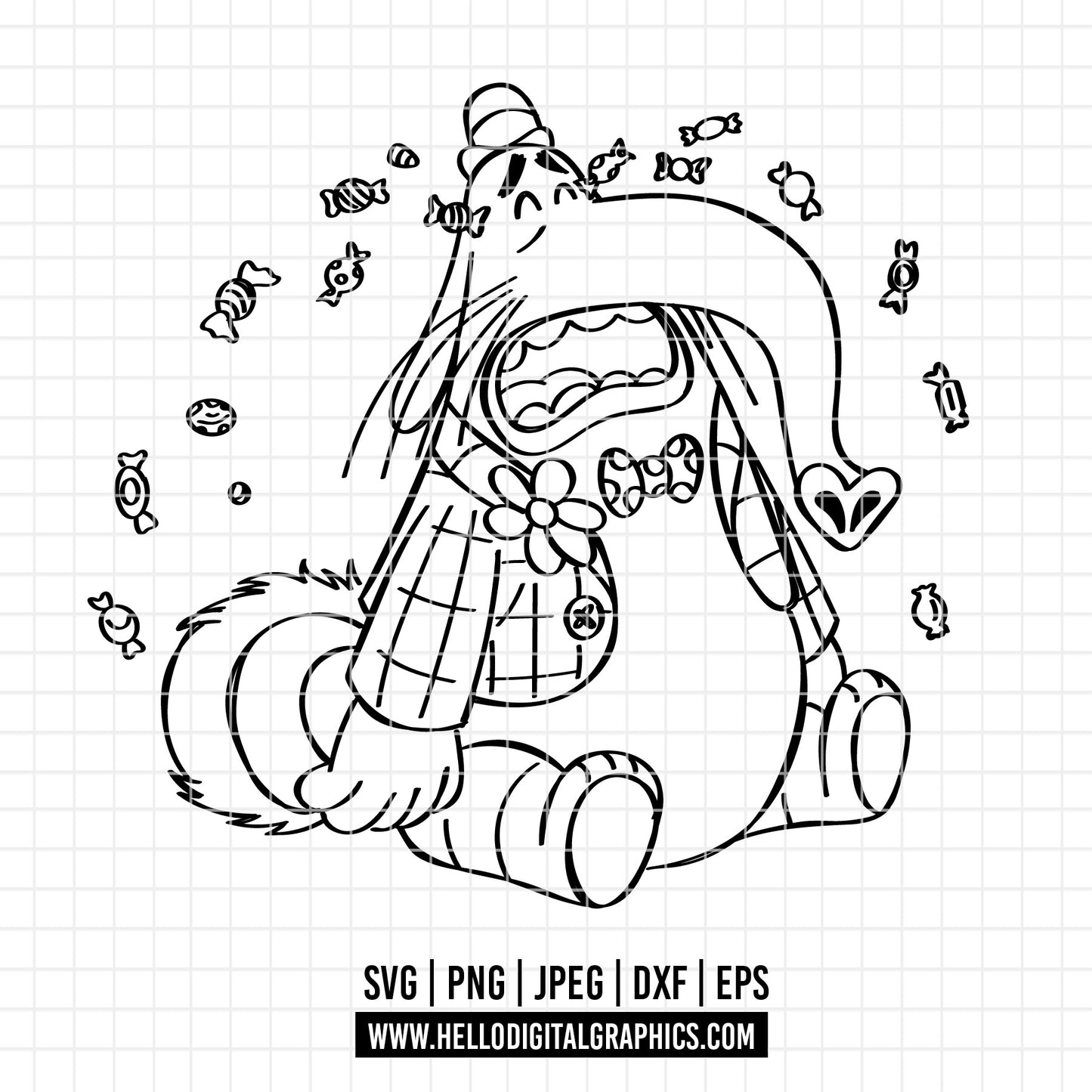 COD2836 - Anxiety Inside Out 2 svg, Inside Out 2 Clipart PNG, Inside Out Digital Download