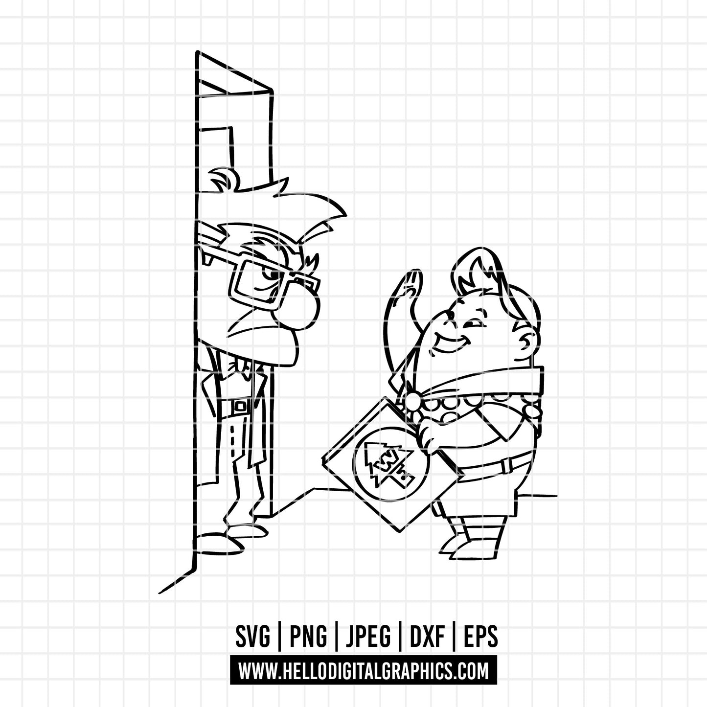 COD2840 - Up Movie svg, Adventure Is Out There svg, Up Balloon Shirt, Carl, Dug, Russel, Kevin, Balloon Shirt svg, Up PNG, Up Clipart, Up svg