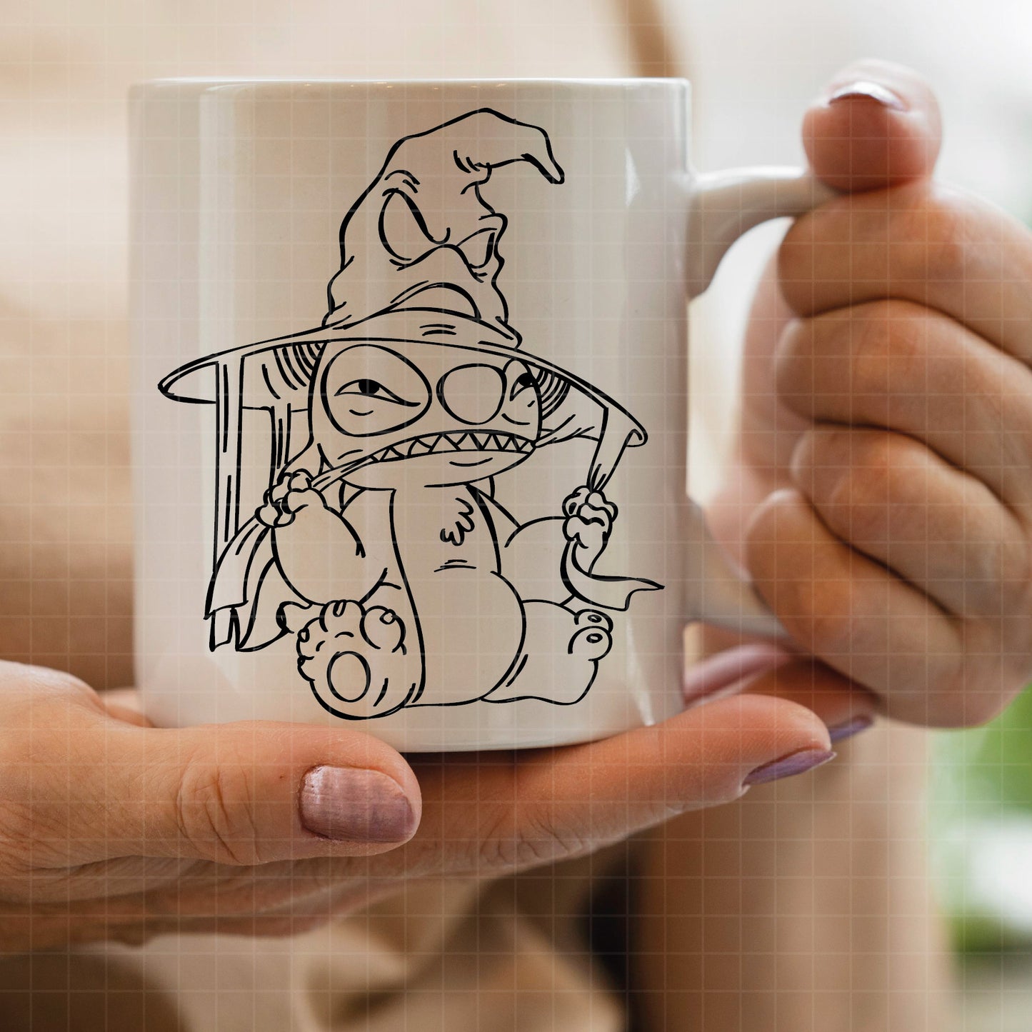 COD2842 - Stitch Potter svg, Lilo and stitch svg, Harry Potter svg, Magic svg, Magic Wizard Svg, Svg for Shirts