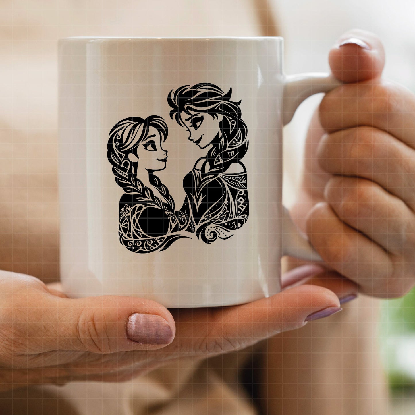 COD2857 - Frozen svg, Elsa svg, Anna svg, Winter elsa cut files for cricut silhouette, Princess svg, Disney svg