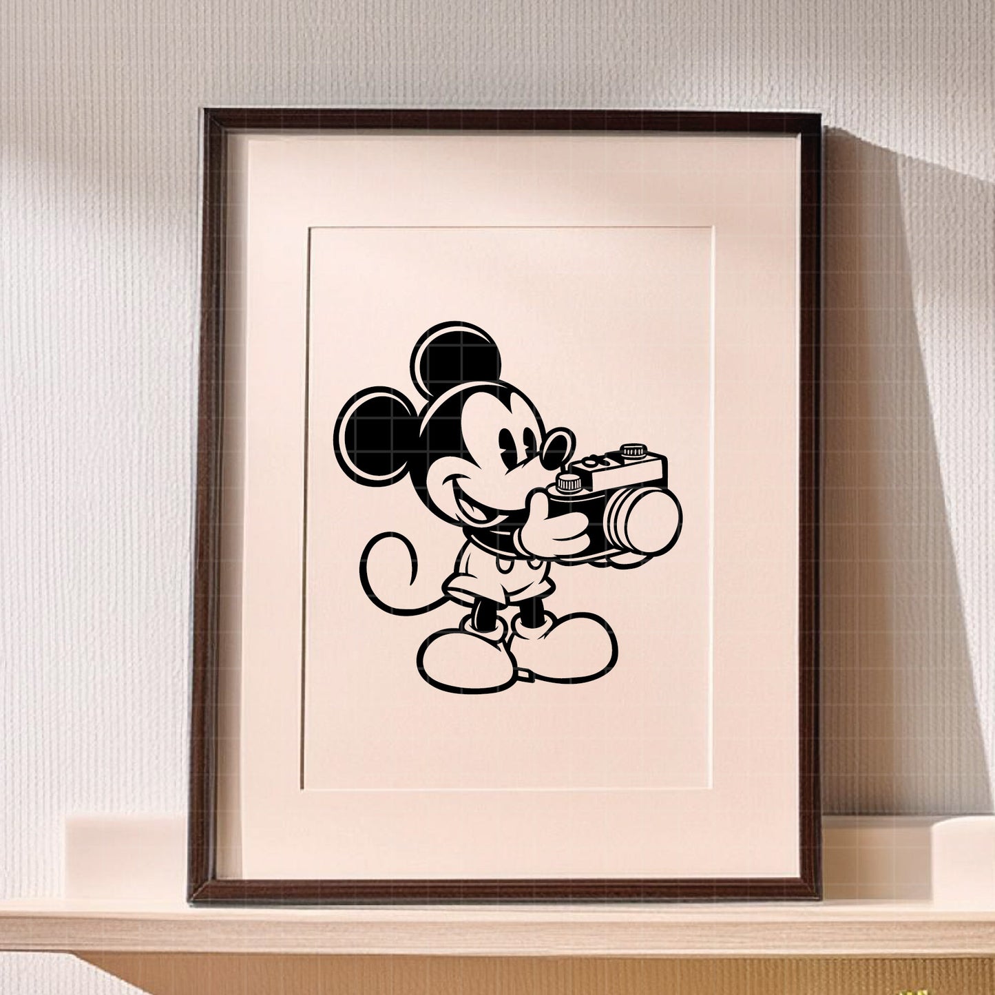 COD2859 - Mickey sketch svg, Mickey outline Svg, Disney svg, Magical svg, Mickey face svg