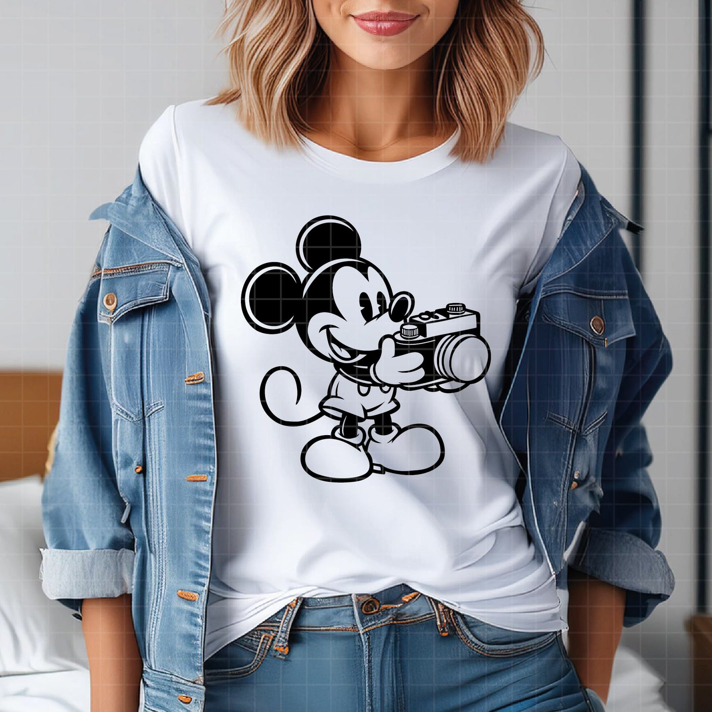 COD2859 - Mickey sketch svg, Mickey outline Svg, Disney svg, Magical svg, Mickey face svg
