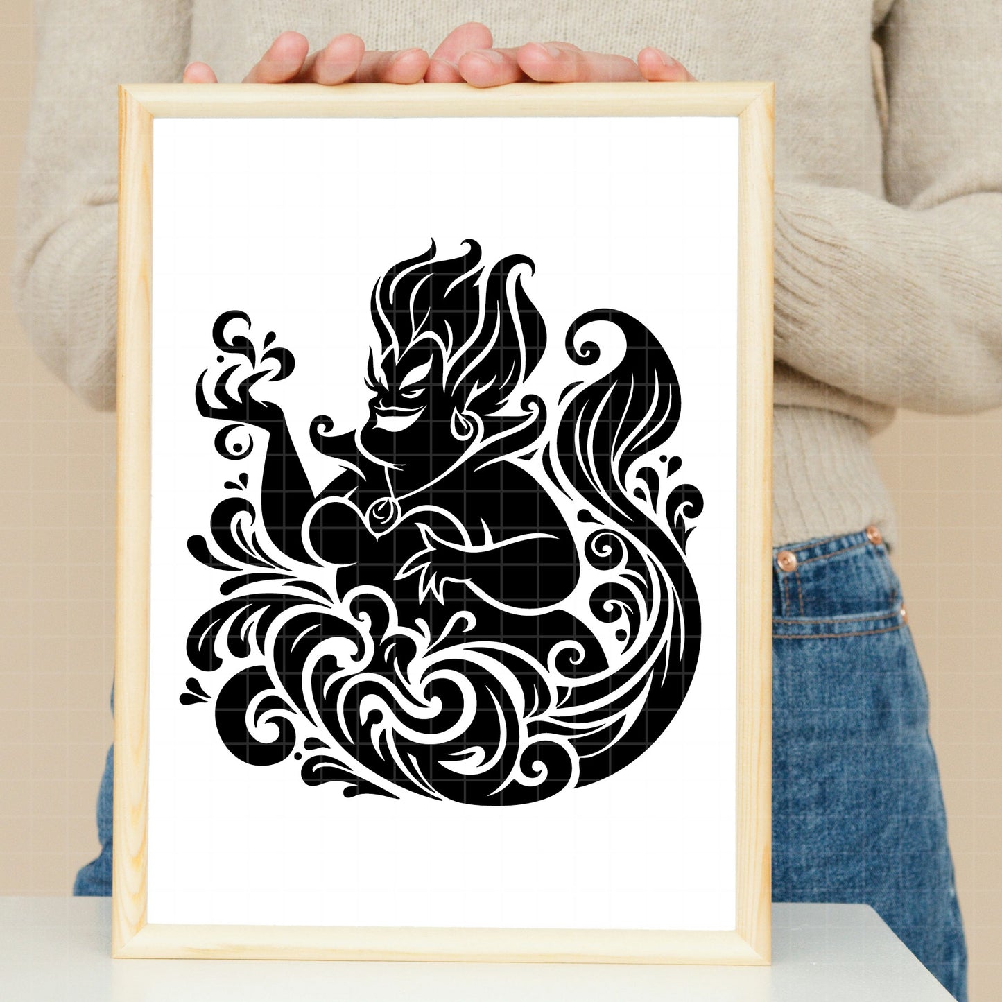 COD2861 - Poor Unfortunate Souls Svg, Under The Sea Svg, Little Mermaid Svg, Unfortunate Svg, Ursula Svg, Mermaid Villain Svg, Poor Svg Download Files