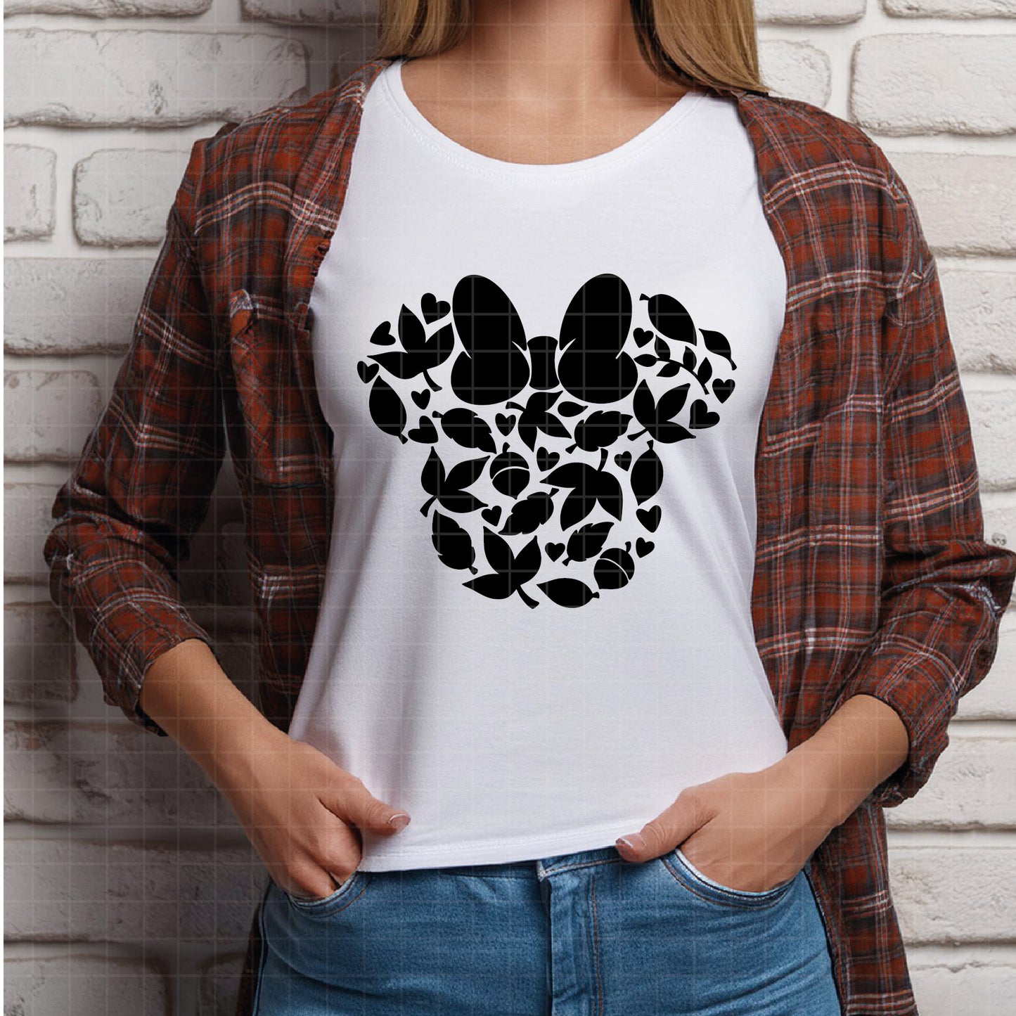 COD2889 - Minnie daisy svg, Minnie bow, Minnie Mouse, Mickey Mouse, cherries, girly, summer strawberry svg