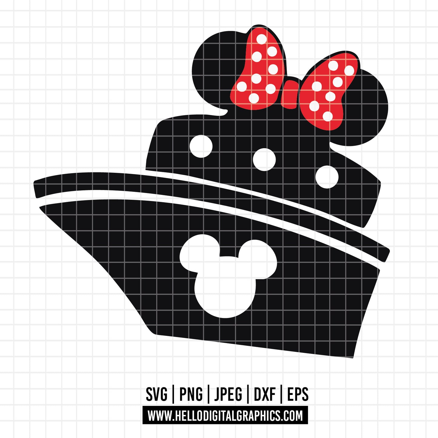 COD2892- In my disney cruise era svg, Cruise SVG, Mickey Cruise PNG Clipart,  Cruise ship svg, Mouse Cruise Ship