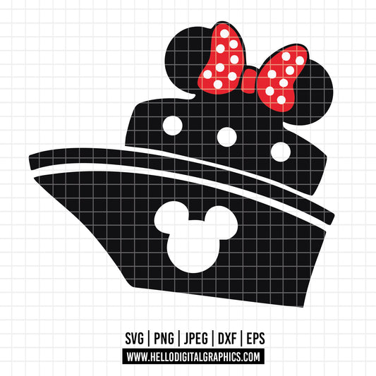 COD2892- In my disney cruise era svg, Cruise SVG, Mickey Cruise PNG Clipart,  Cruise ship svg, Mouse Cruise Ship