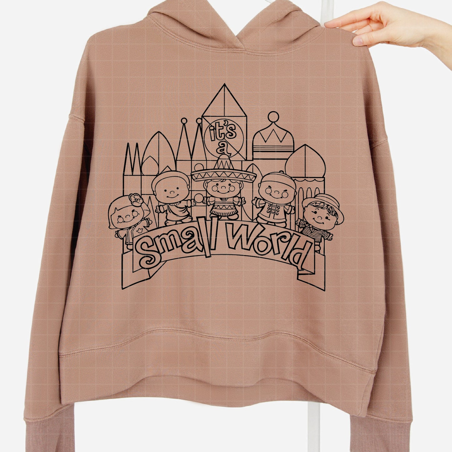 COD2906 - it's a small world disney SVG, EPS, PNG - Disney -Inspired 'It's a small world' numbers and quotes svg set. Craft Your magic