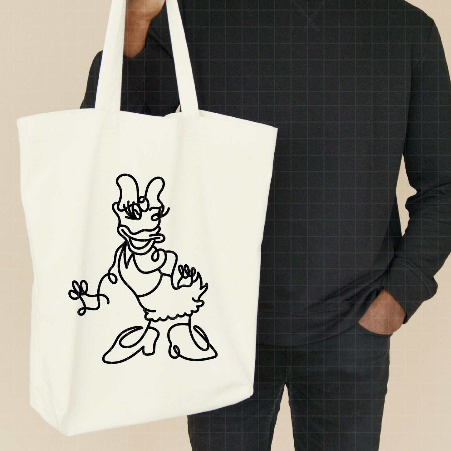 COD2913- Daisy and Donald svg, Disney svg, mickey svg, minnie svg, Silhouette, Cricut