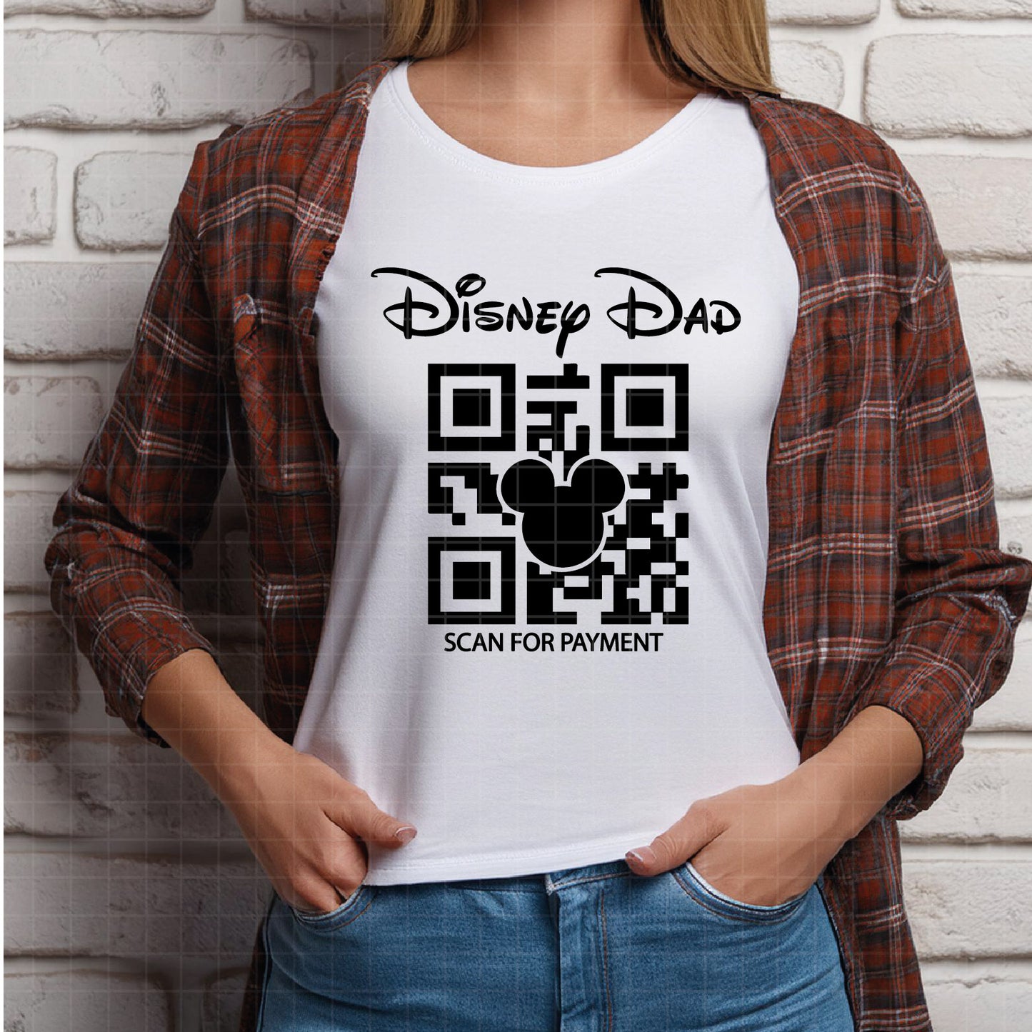 COD2918- Barcode Disney dad svg, Father svg, dad svg, disney svg, Silhouette, Cricut