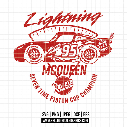 COD2928 - Cars Png, Ka Chow Svg, Lightning McQueen Png, Think Fast Cars Png, Png Cars Sublimation Design, Only Png