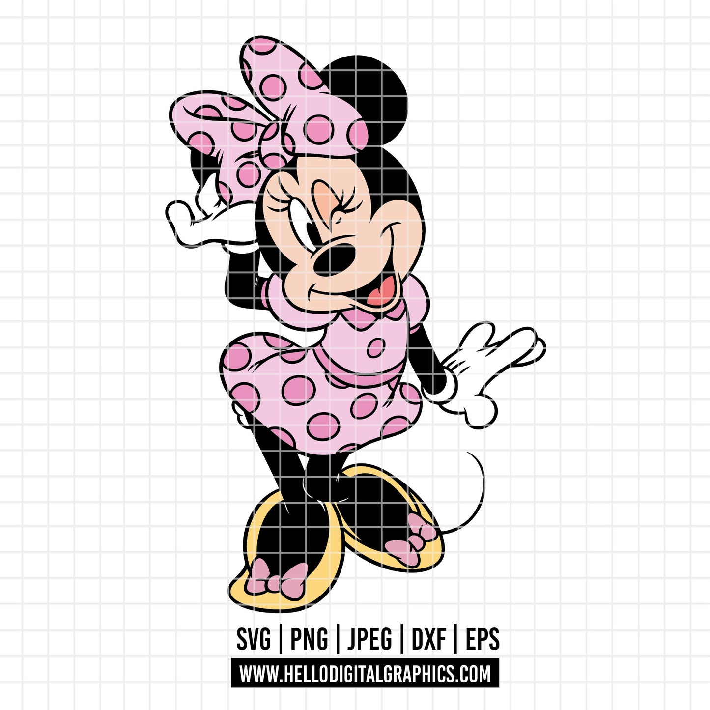 COD2940 - Minnie svg, Disney svg, disneyland t shirt svg, Disney svg