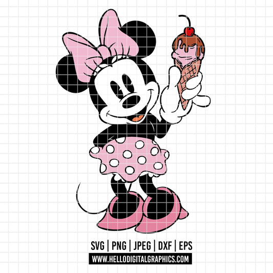 COD2942 - Minnie svg, Disney svg, disneyland t shirt svg, Disney svg