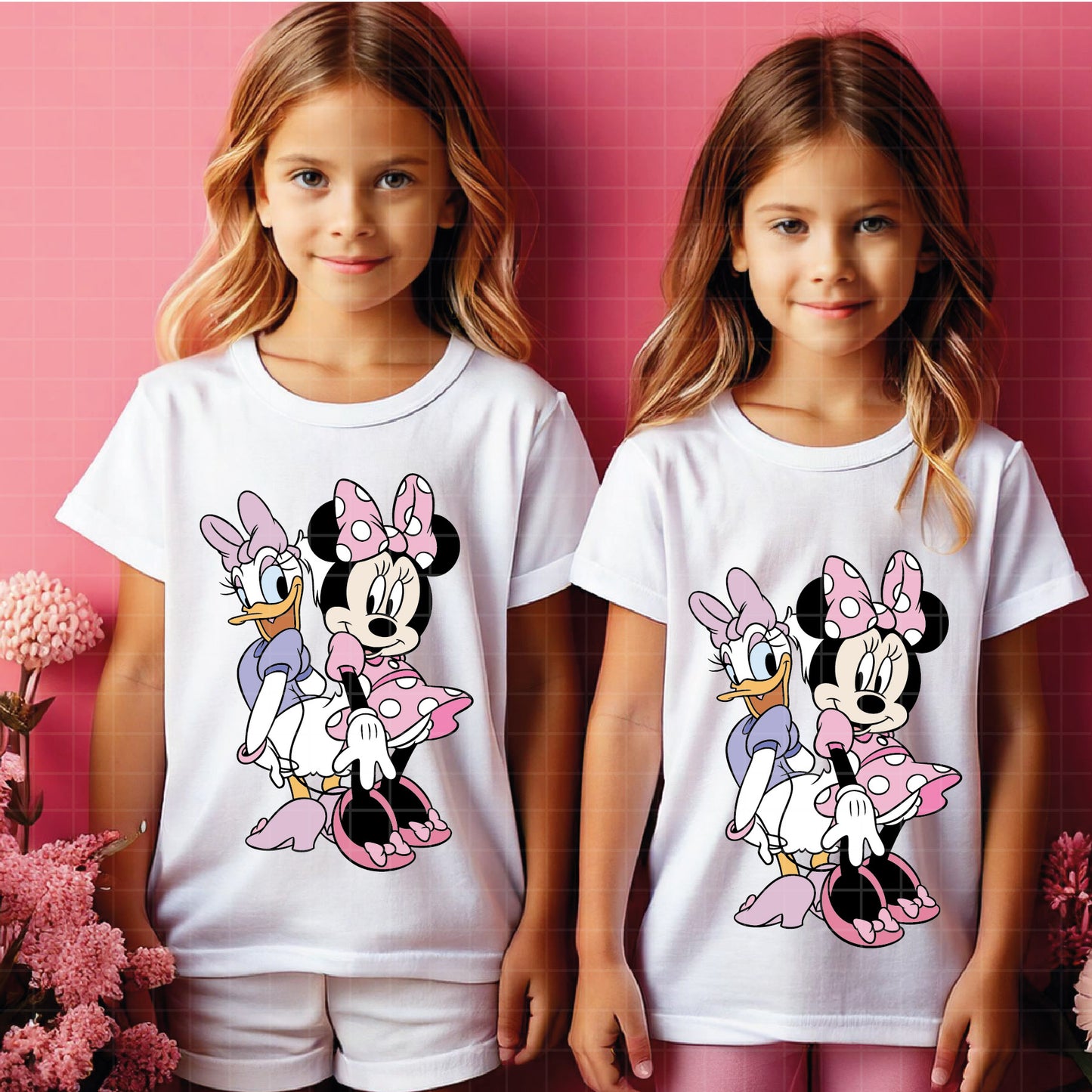 COD2949 - Besties svg, Minnie and daisy svg, Disney svg, disneyland t shirt svg, Disney svg, Minnie mermaid svg