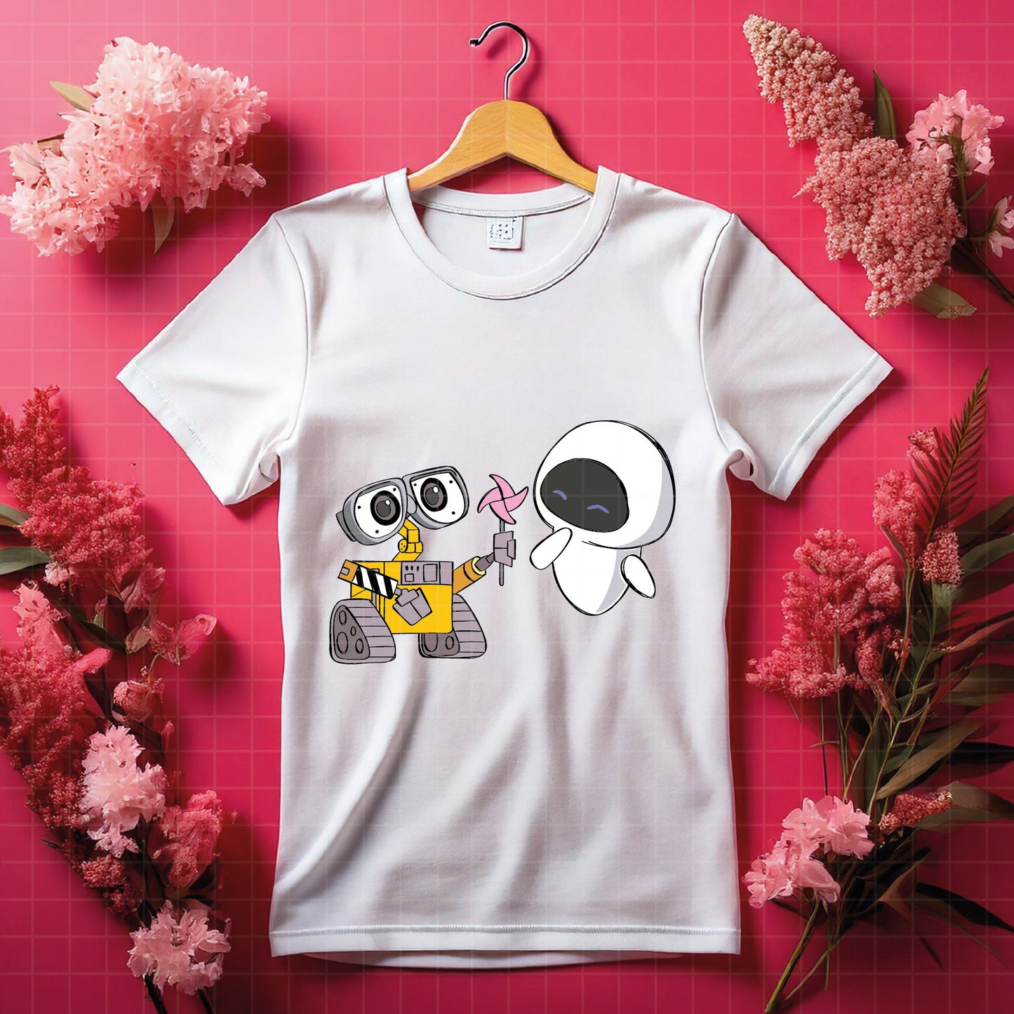 COD2953 - Wall e svg, Wall-e and Darling svg, Valentine's Day SVG, disney svg