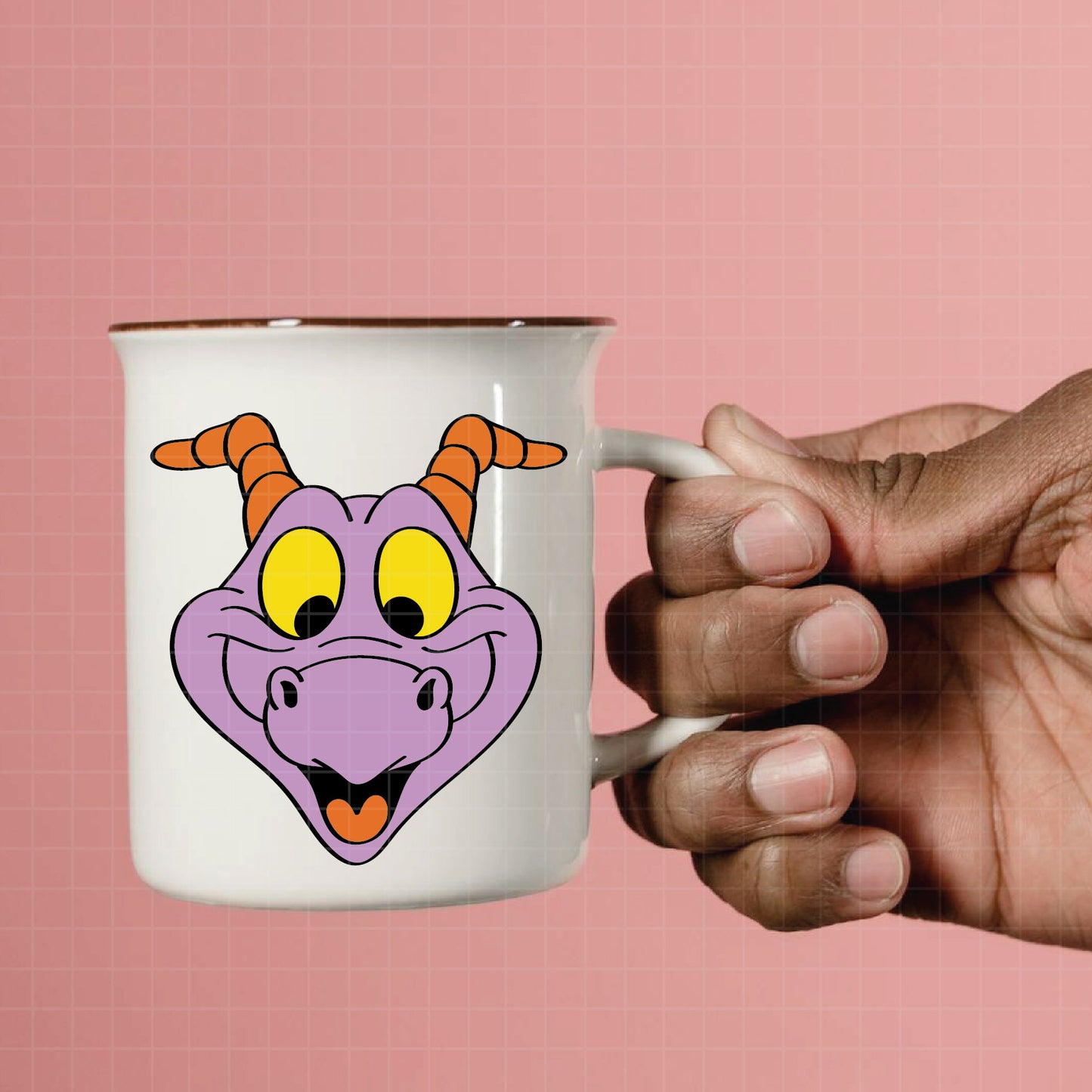 COD2958 - Figment Epcot Png - Svg, Figment Png, Retro Figment Png, Figment The Dragon, Epcot Figment Png, Figment One Little Spark, Purple Dragon Png