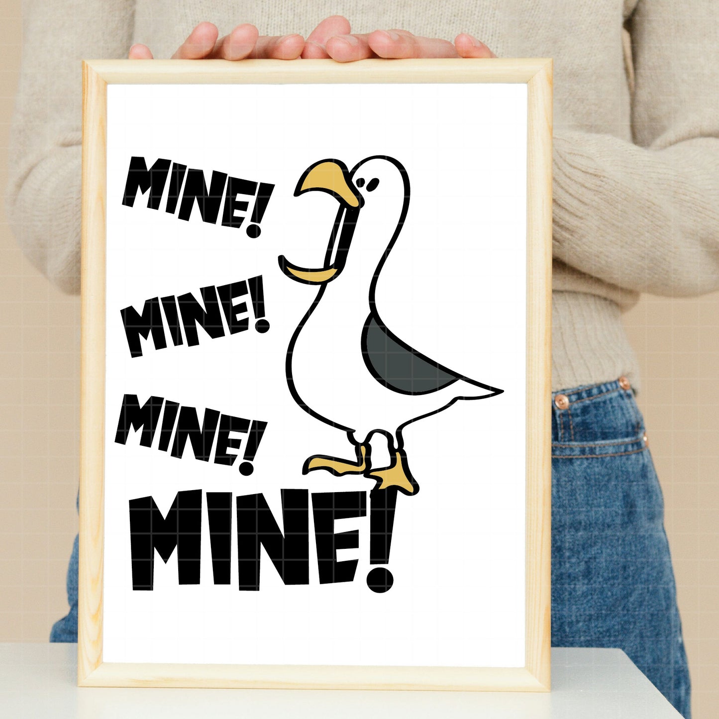 COD2962 - Finding nemo svg, Nemo shirt, disney finding Nemo svg, custom finding nemo seagulls, Disneyworld shirts