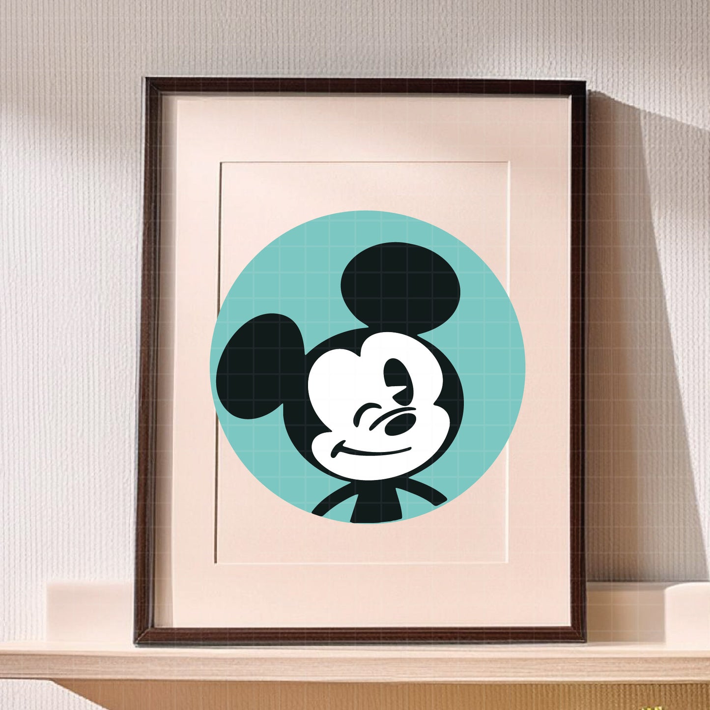 COD2964 - Mickey sketch svg, Mickey outline Svg, Disney svg, Magical svg, Mickey face svg