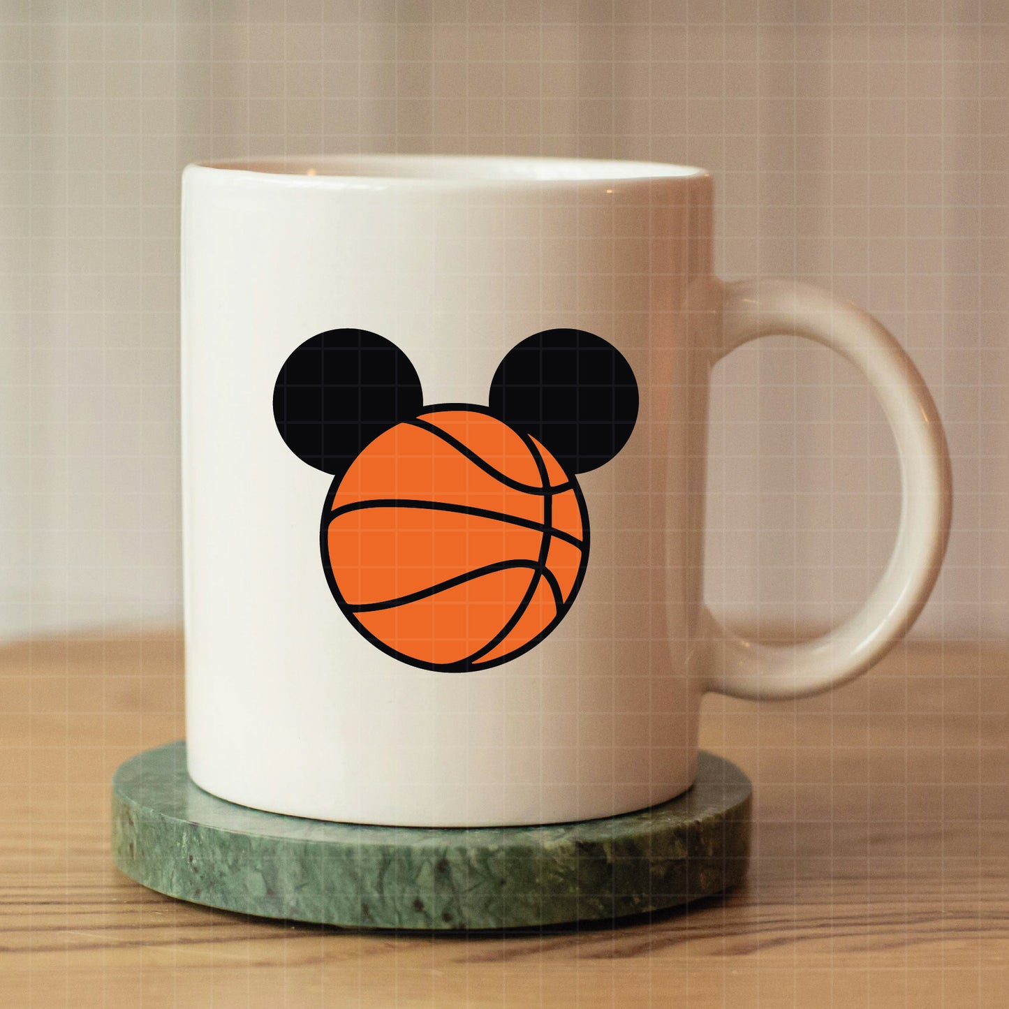 COD2968- Mickey Mouse Basquet Head Svg, Mickey svg, Disney svg