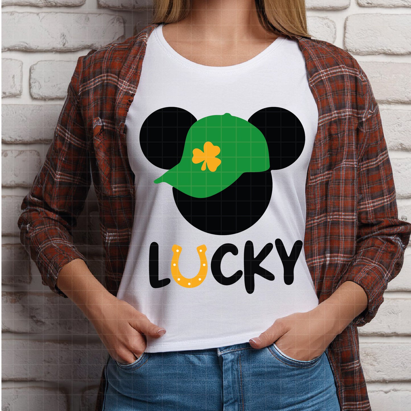 COD2970- Mickey Mouse Lucky Head Svg, Mickey svg, Disney svg