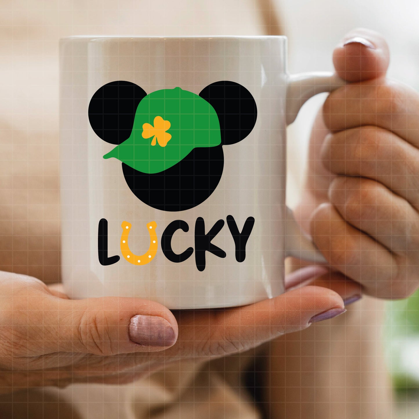 COD2970- Mickey Mouse Lucky Head Svg, Mickey svg, Disney svg