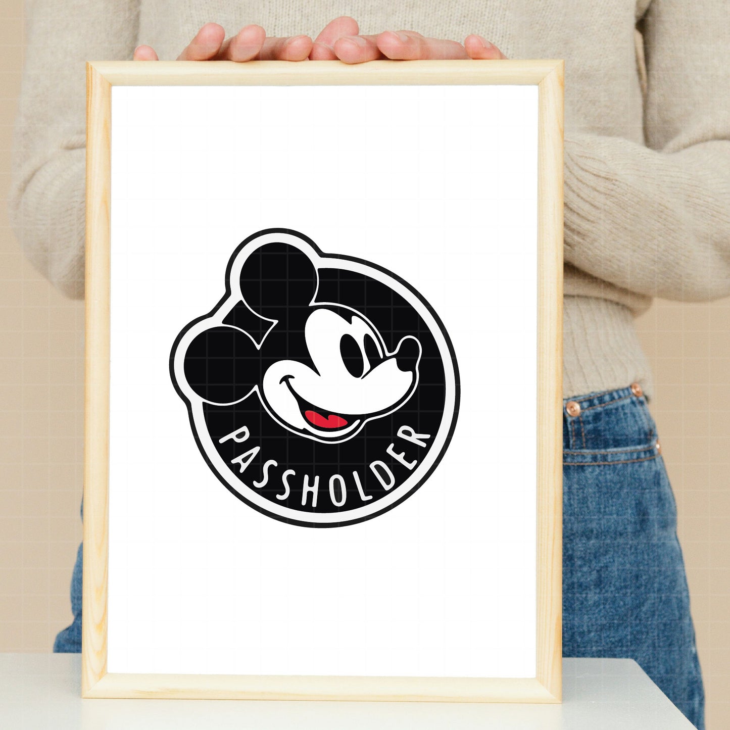 COD2978 - Mickey pass holder svg Shirt, Fantasia Sorcerer Sweatshirt, Mickey Stay Magical Shirt, Disney