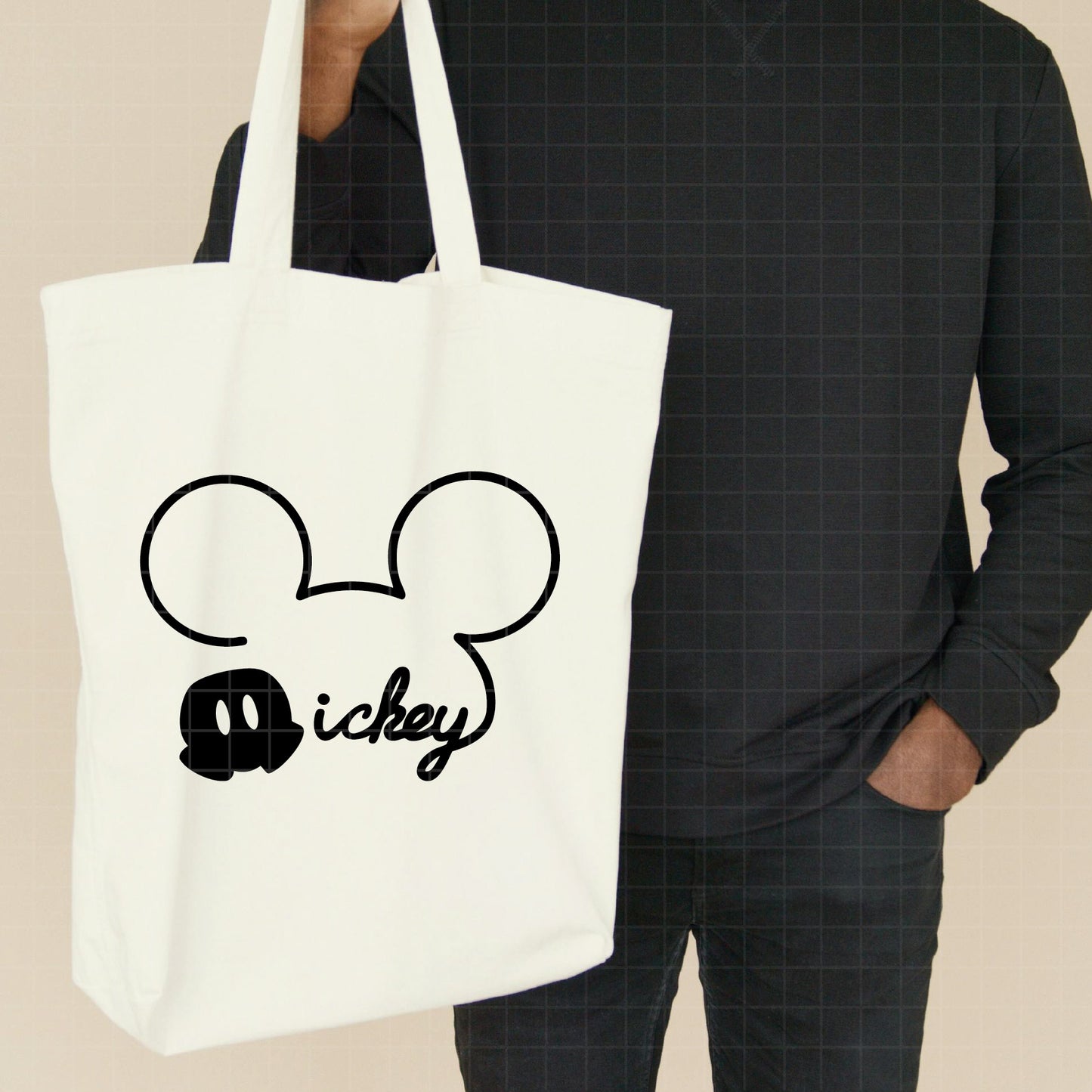 COD2979 - Mickey sketch svg, Mickey outline Svg, Disney svg, Magical svg, Mickey face svg