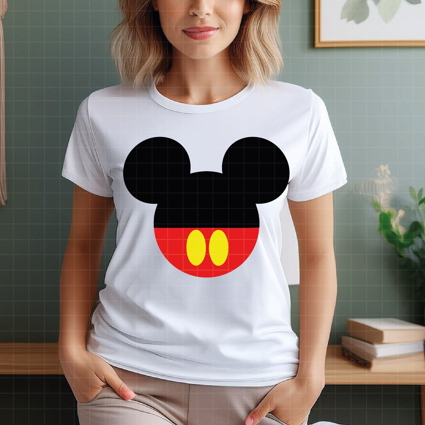 COD2980 - Mickey sketch svg, Mickey outline Svg, Disney svg, Magical svg, Mickey face svg