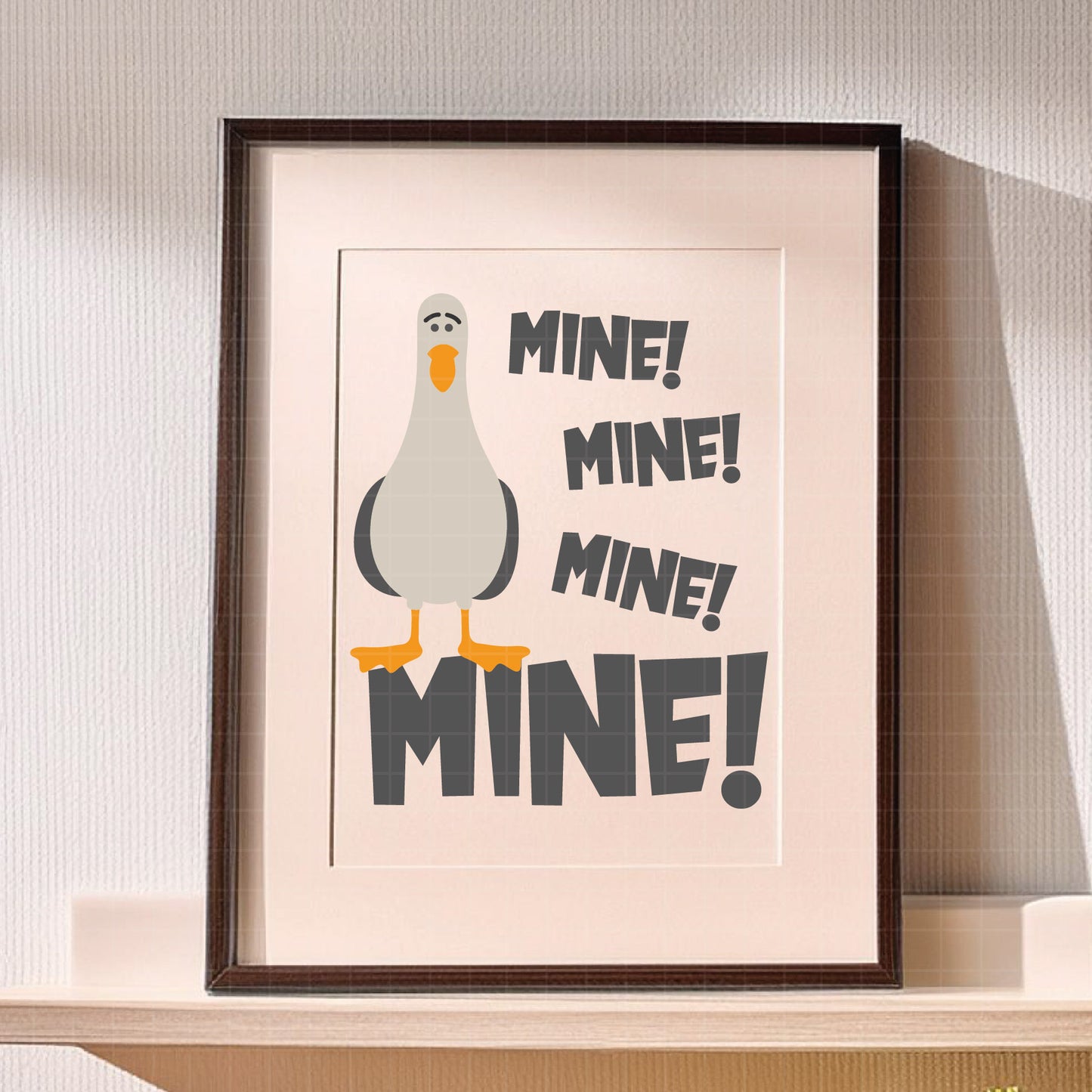 COD2982 - Finding nemo svg, Nemo shirt, disney finding Nemo svg, custom finding nemo seagulls, Disneyworld shirts