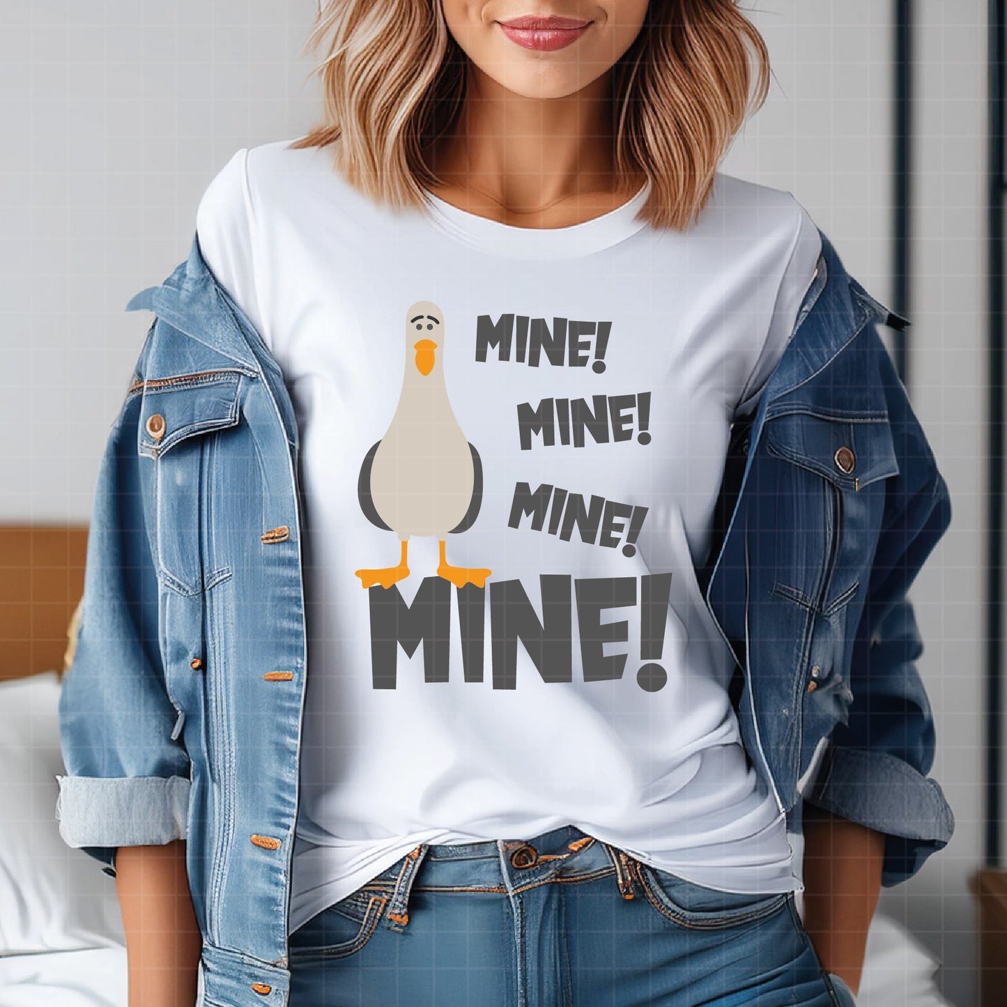 COD2982 - Finding nemo svg, Nemo shirt, disney finding Nemo svg, custom finding nemo seagulls, Disneyworld shirts