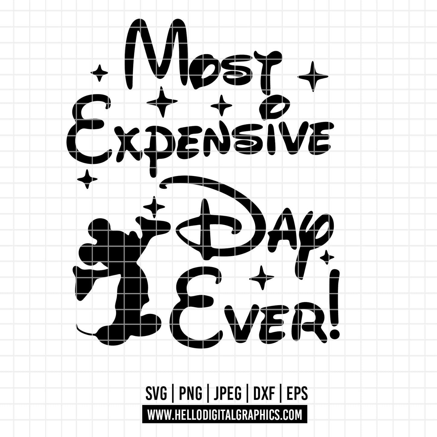 COD2985 - Best Day Ever SVG, Magical Place Svg, Best Day Ever Png File, Inspirational Quote Svg, Svg Files Cricut, Mouse Ears Svg, Digital Download