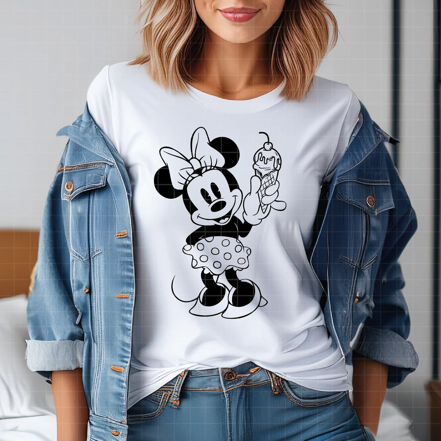 COD2989 - Minnie svg, Disney svg, disneyland t shirt svg, Disney svg
