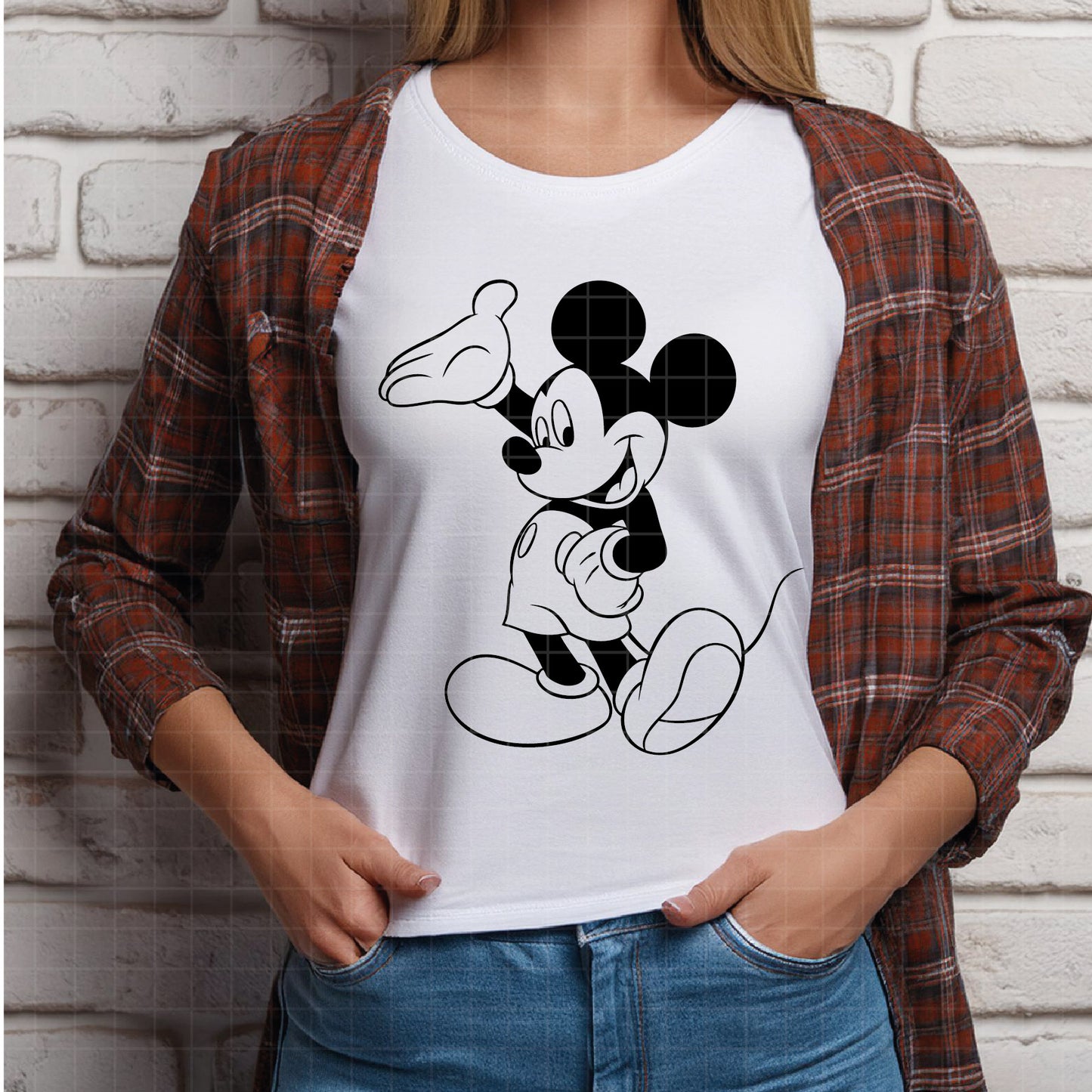 COD2990 - Mickey sketch svg, Mickey outline Svg, Disney svg, Magical svg, Mickey face svg