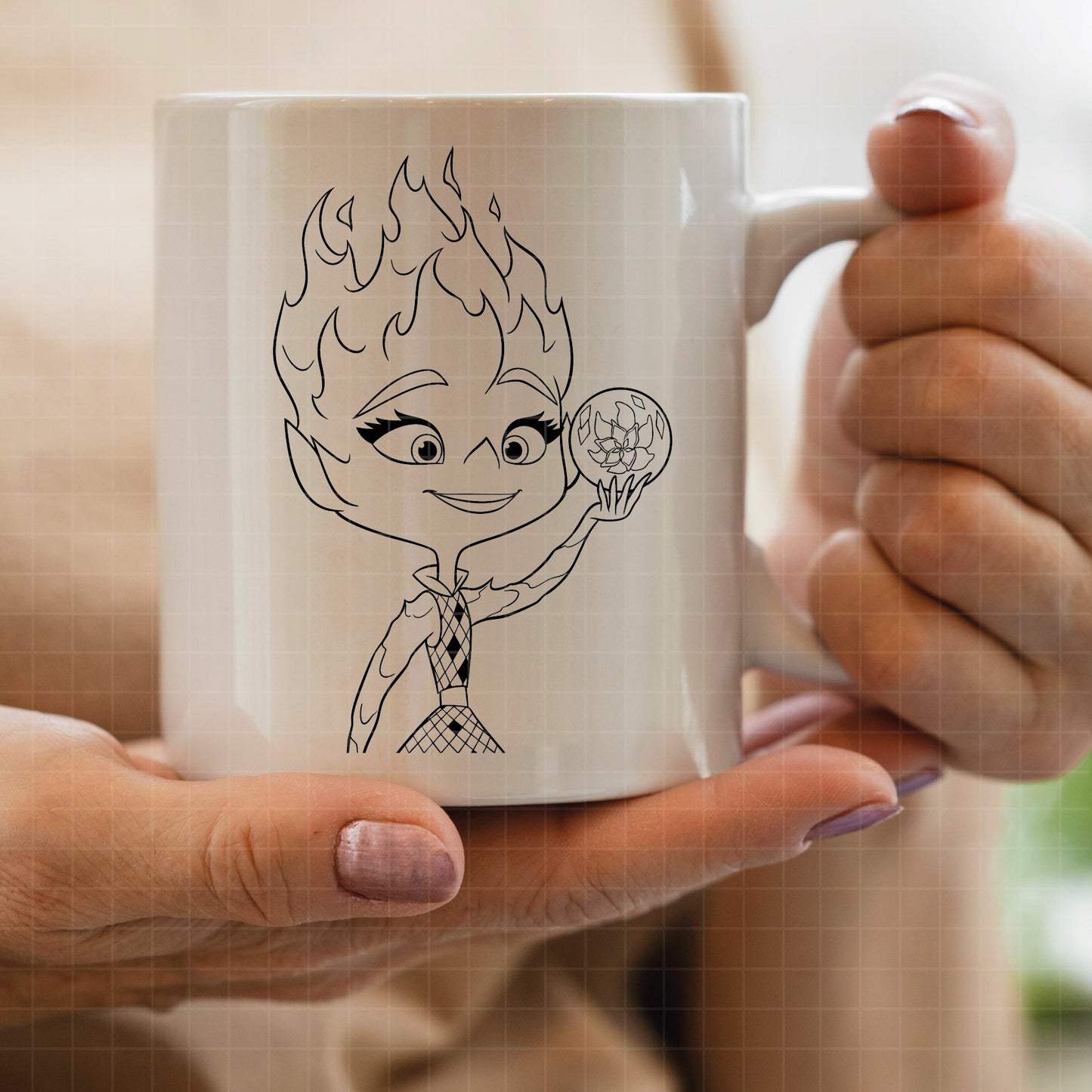 COD2997 - Elemental svg, Elemental PNG, Elemental Digital, disney svg, Silhouette, Cricut