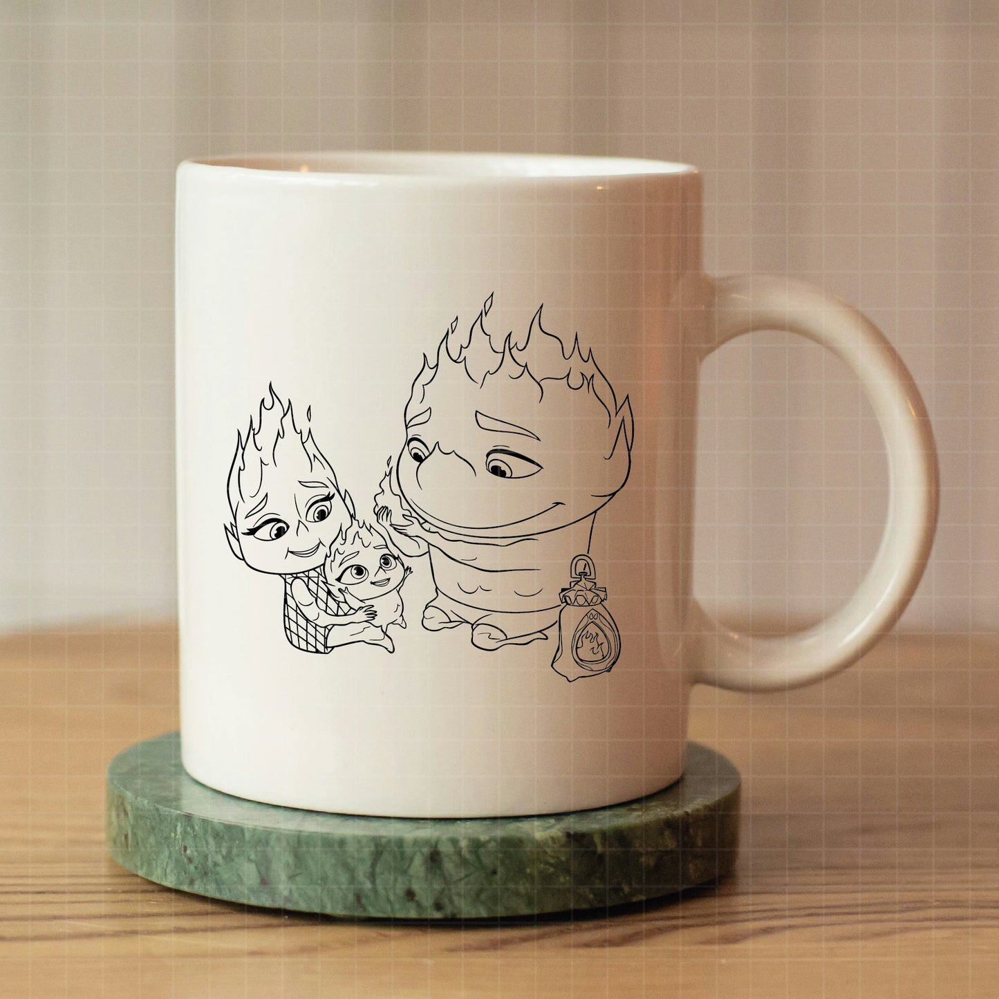 COD2998 - Elemental svg, Elemental PNG, Elemental Digital, disney svg, Silhouette, Cricut