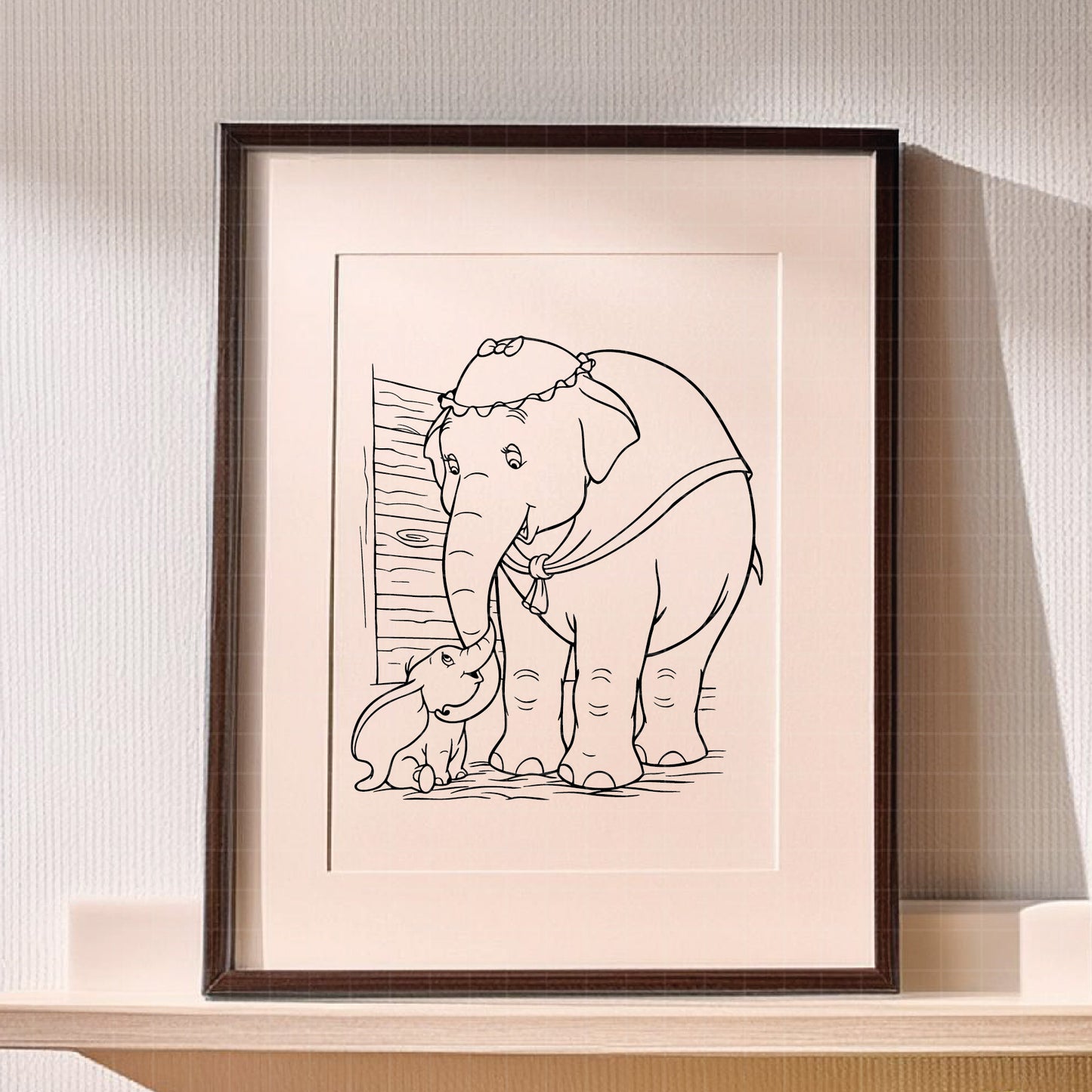 COD3001 - Dumbo svg, Digital Download, Instant Download, svg, dxf, eps & png files included!