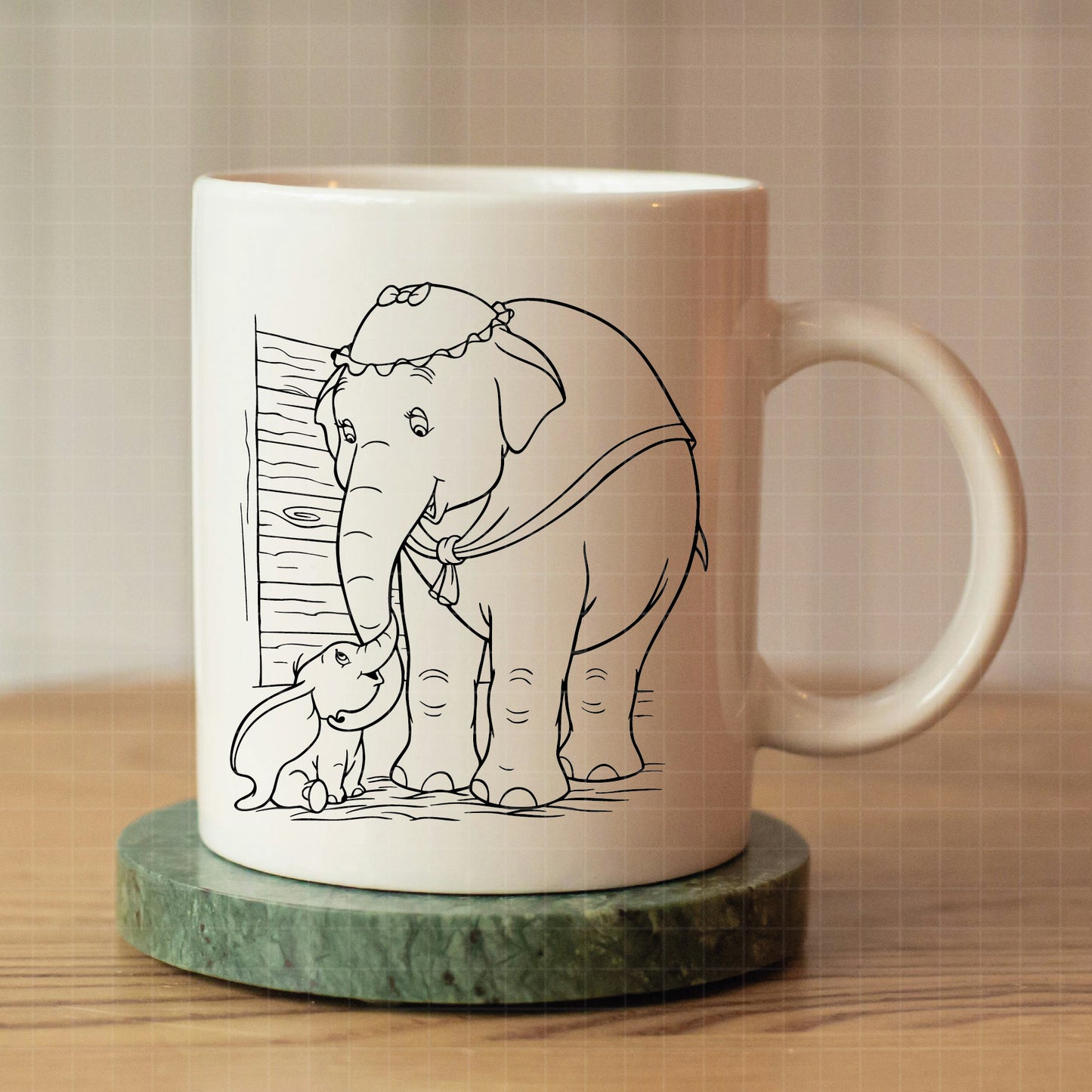 COD3001 - Dumbo svg, Digital Download, Instant Download, svg, dxf, eps & png files included!