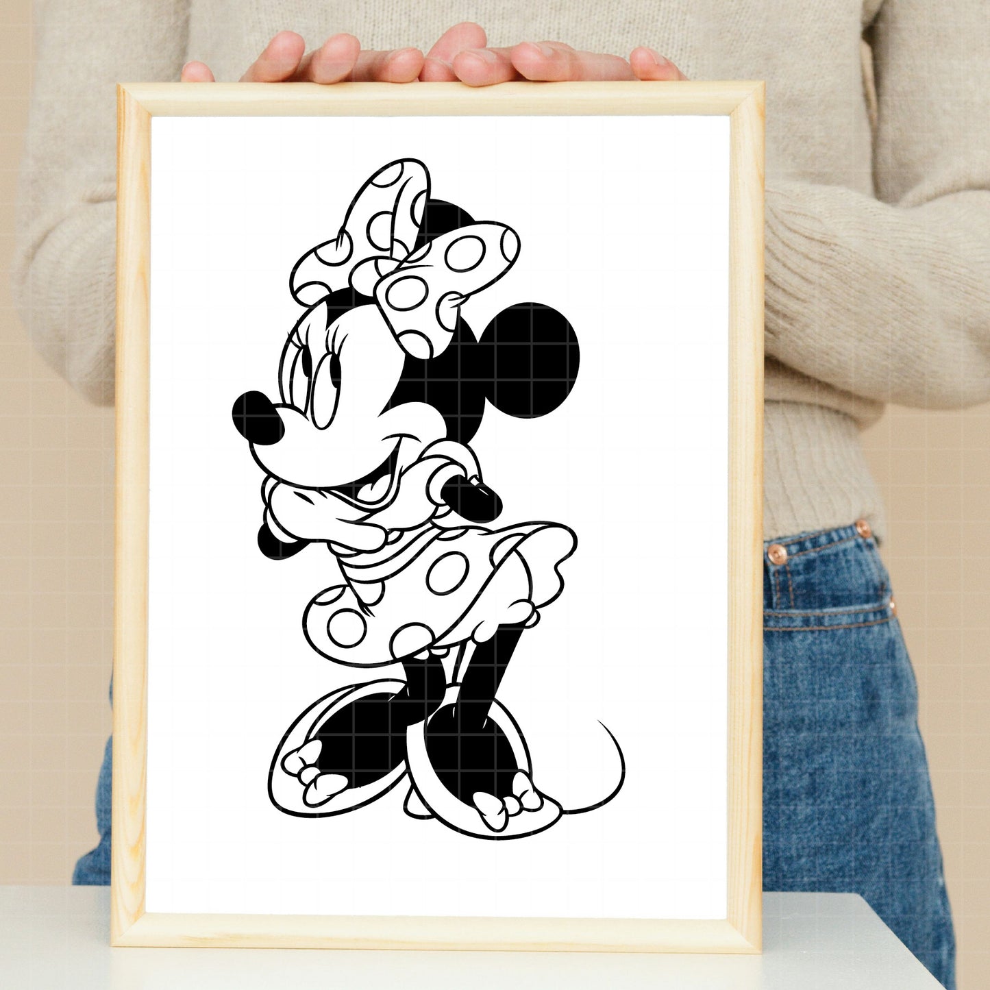 COD3003 - Minnie svg, Disney svg, disneyland t shirt svg, Disney svg