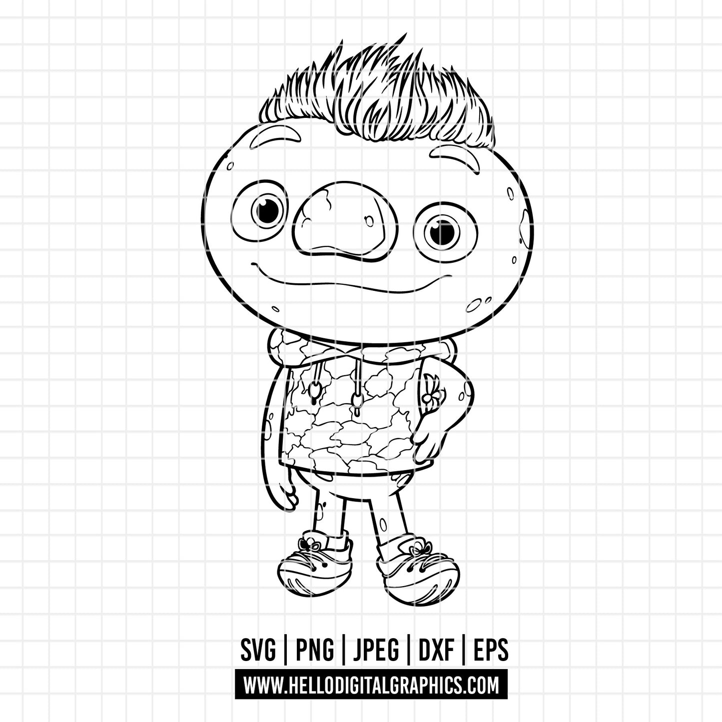 COD3004 - Elemental svg, Elemental PNG, Elemental Digital, disney svg, Silhouette, Cricut