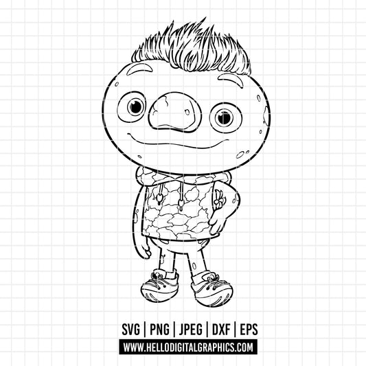 COD3004 - Elemental svg, Elemental PNG, Elemental Digital, disney svg, Silhouette, Cricut