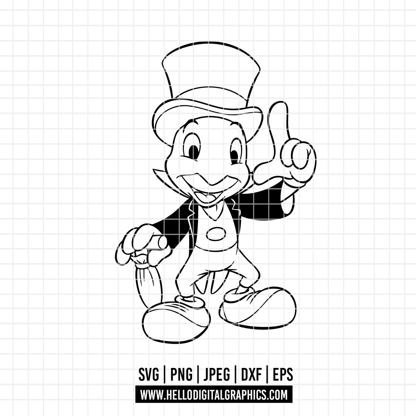 COD3008 - Pinocchio SVG, Pinocchio Outline PNG SVG, Pinocchio Lover Svg Mouse ears png, Family Vacation Svg, Family