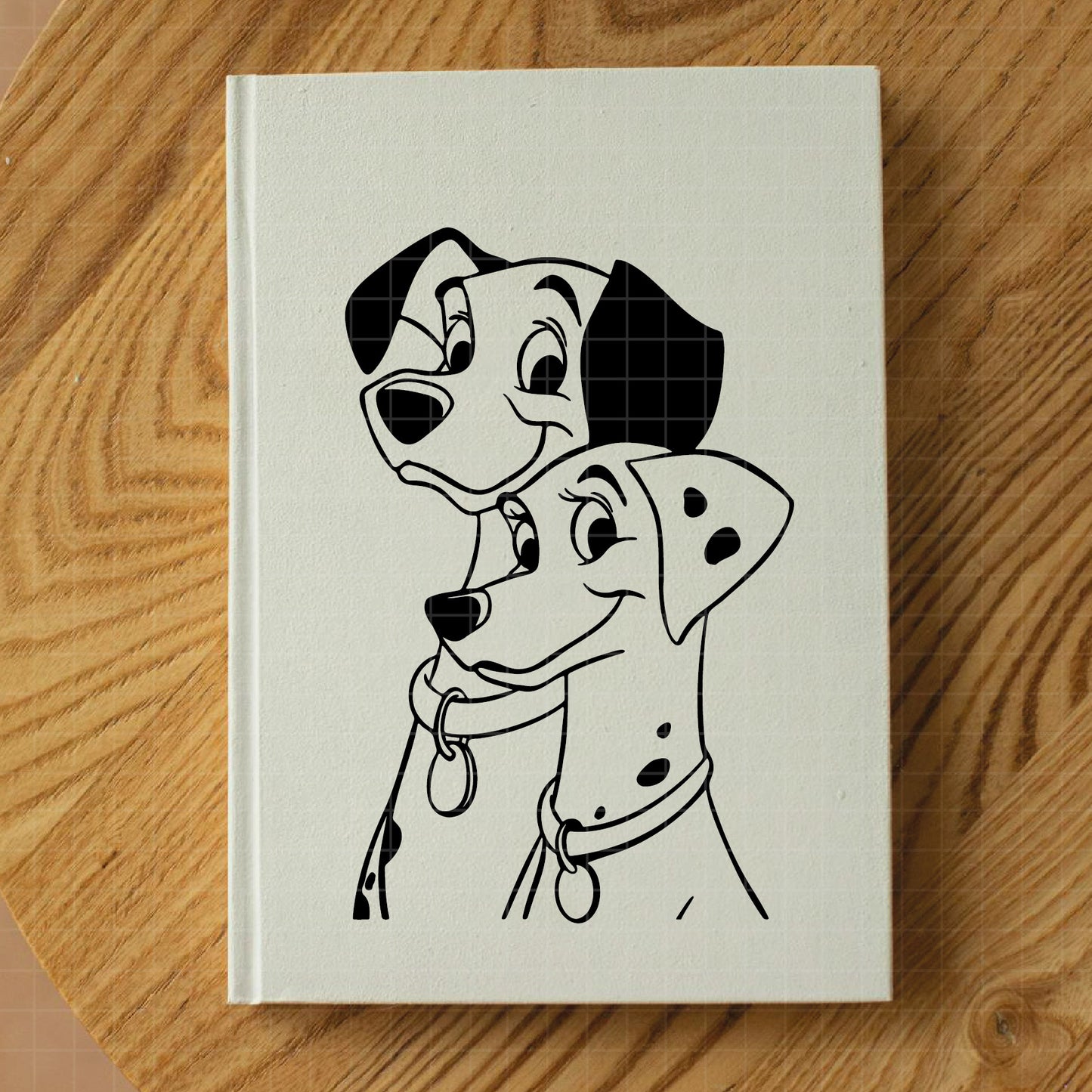 COD3009 - Dalmatian svg, dog svg, dalmatian cut file, puppy outline svg, disney svg