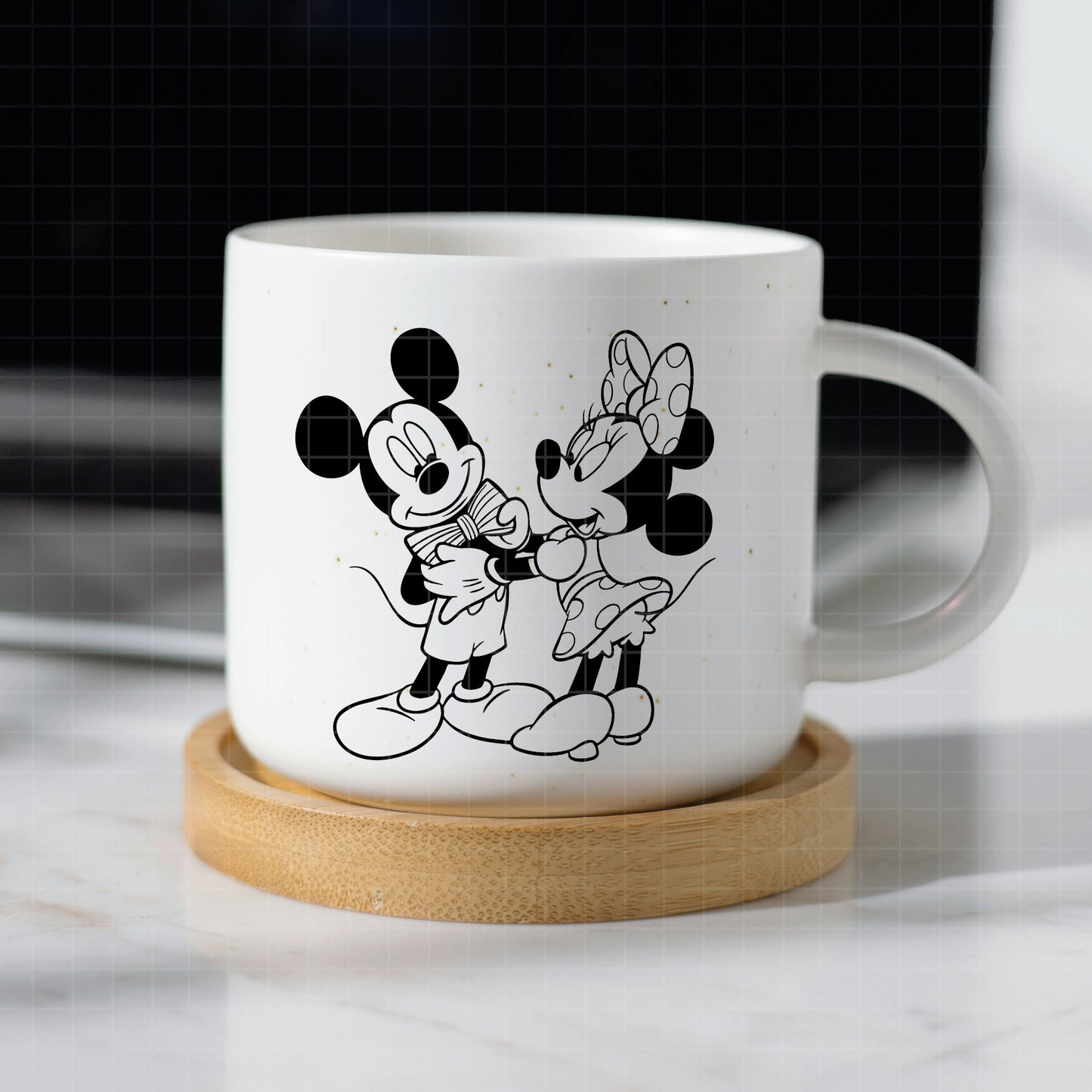 COD3011 - Mickey and minnie svg, Disney svg, mickey svg, minnie svg, Silhouette, Cricut