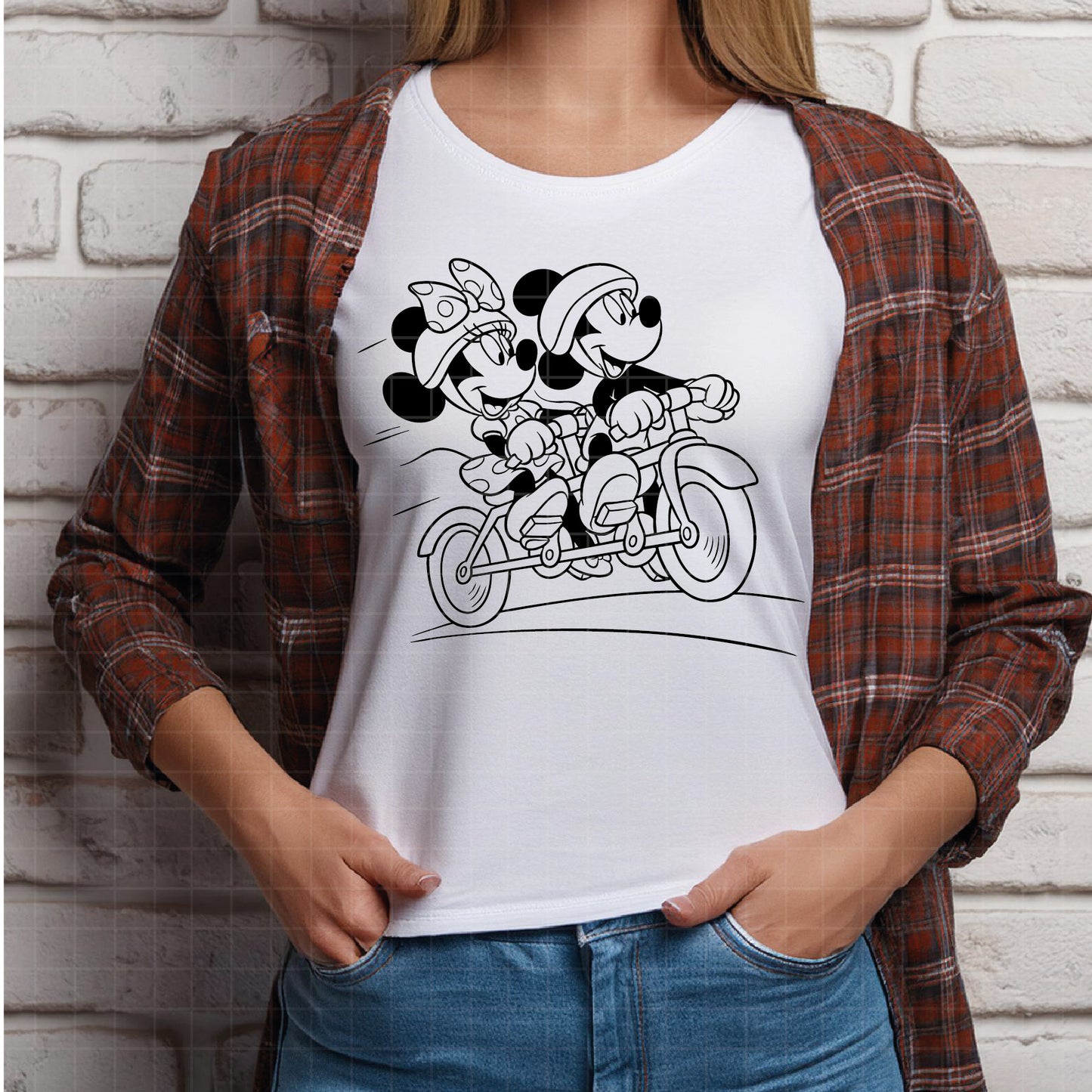 COD3012 - Mickey and minnie svg, Disney svg, mickey svg, minnie svg, Silhouette, Cricut